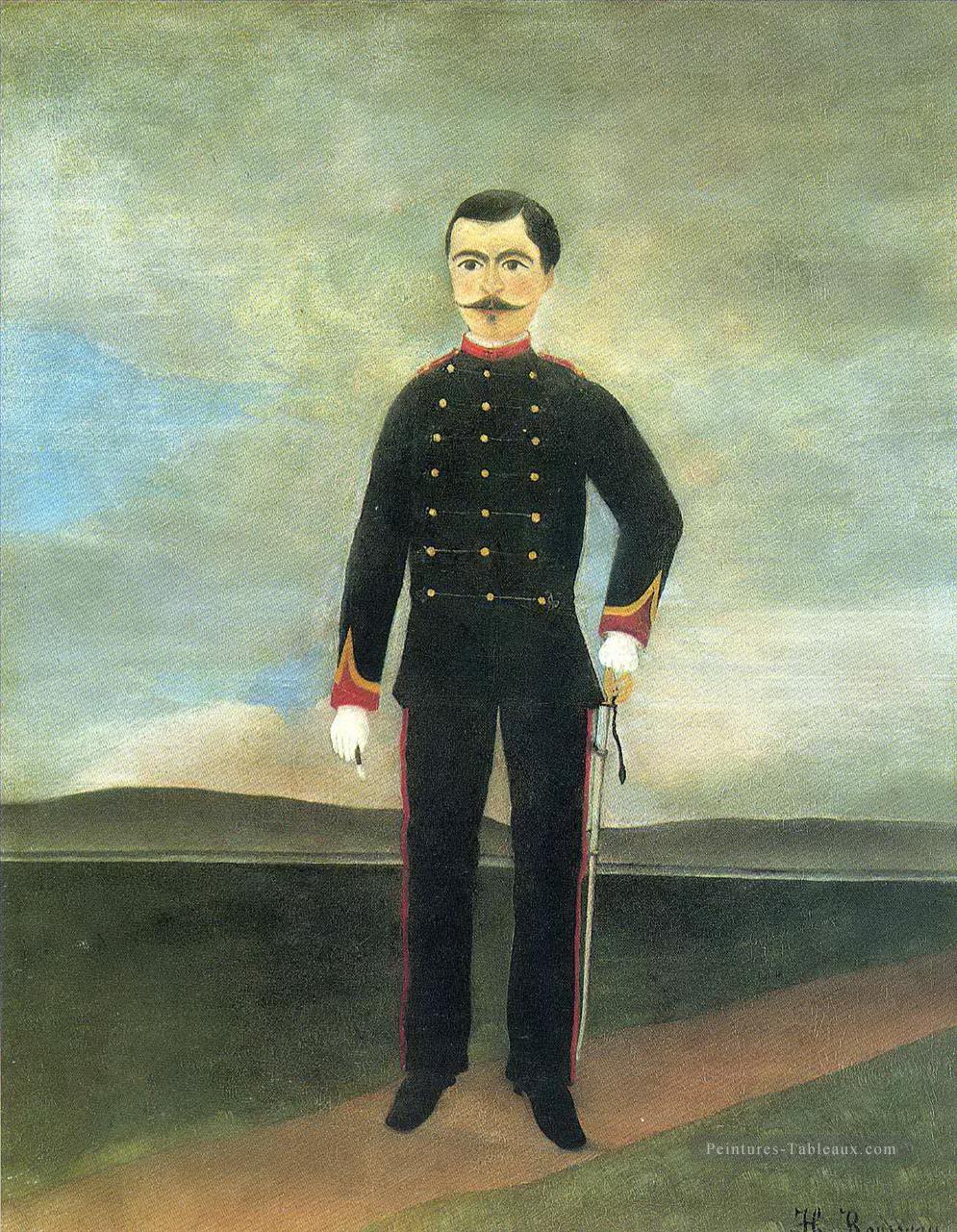 maréchal des logis Frumence biche de la 35e artillerie Henri Rousseau post impressionnisme Naive primitivisme Peintures à l'huile